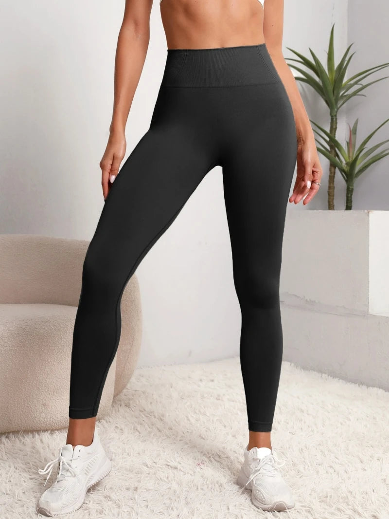 Leggings deportivos sin costuras de cintura alta