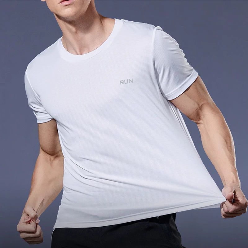 Camiseta deportiva de verano, manga corta