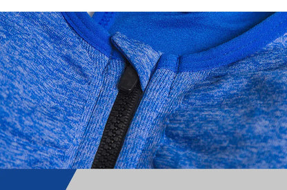 Sujetador deportivo con cremallera frontal para gimnasio, correr, entrenamiento, running
