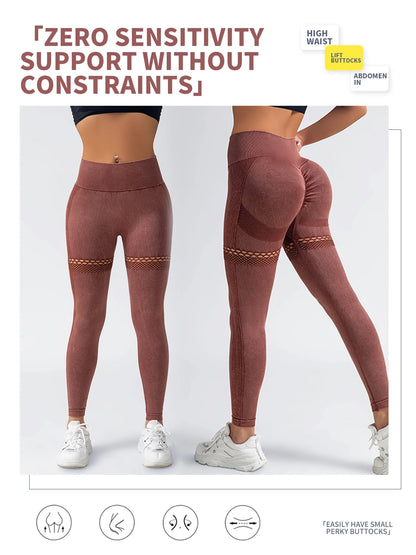 Mallas elásticas con agujeros para entrenamiento deportivo