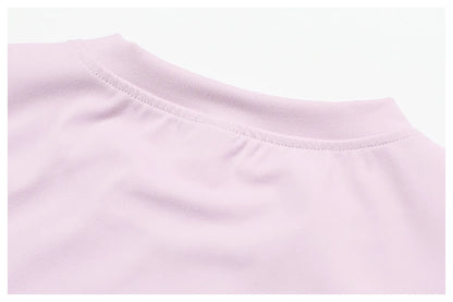 Camiseta deportiva HGC de verano, manga corta, cuello redondo, transpirable, elástica, para gimnasio, yoga, etc.