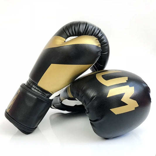 Guantes de boxeo transpirables, 6 oz, 8 oz, 10 oz, 12 oz, 14 oz, 16 oz, entrenamiento profesional