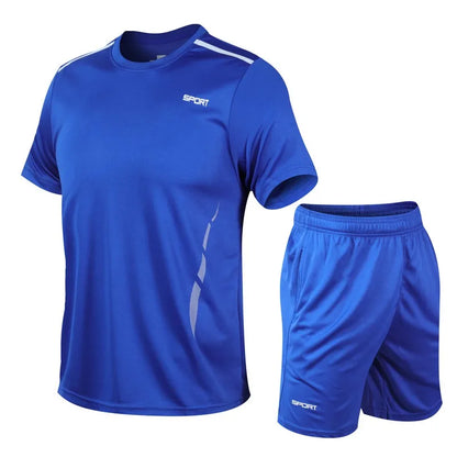 Conjuntos de running CHRLCK, transpirables, para senderismo y deportes al aire libre