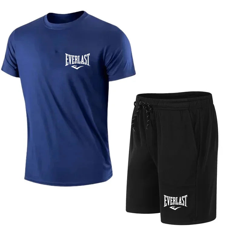 Conjunto de camisetas y shorts para hombre