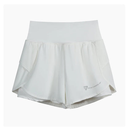 Shorts para correr de cintura alta, ligeros y con doble bolsillo