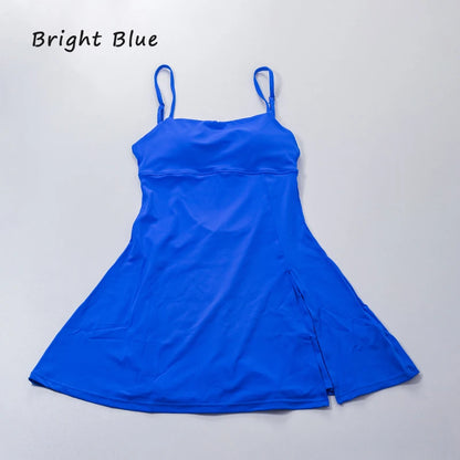 Vestido deportivo, falda de yoga transpirable para exteriores